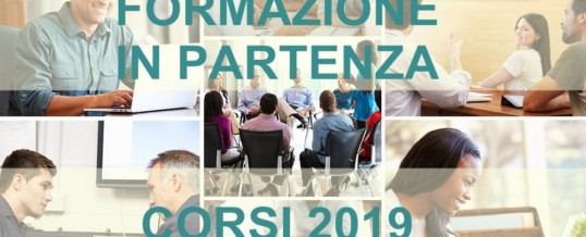 Anno 2019: Nuovi corsi per la formazione in azienda